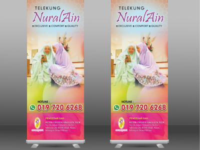 ROLL UP BANNER/BUNTING DESIGN
