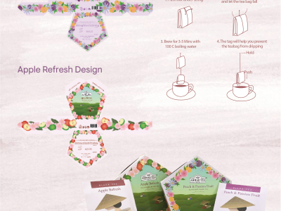 Tea Garden Packaging (Uni Assignment)