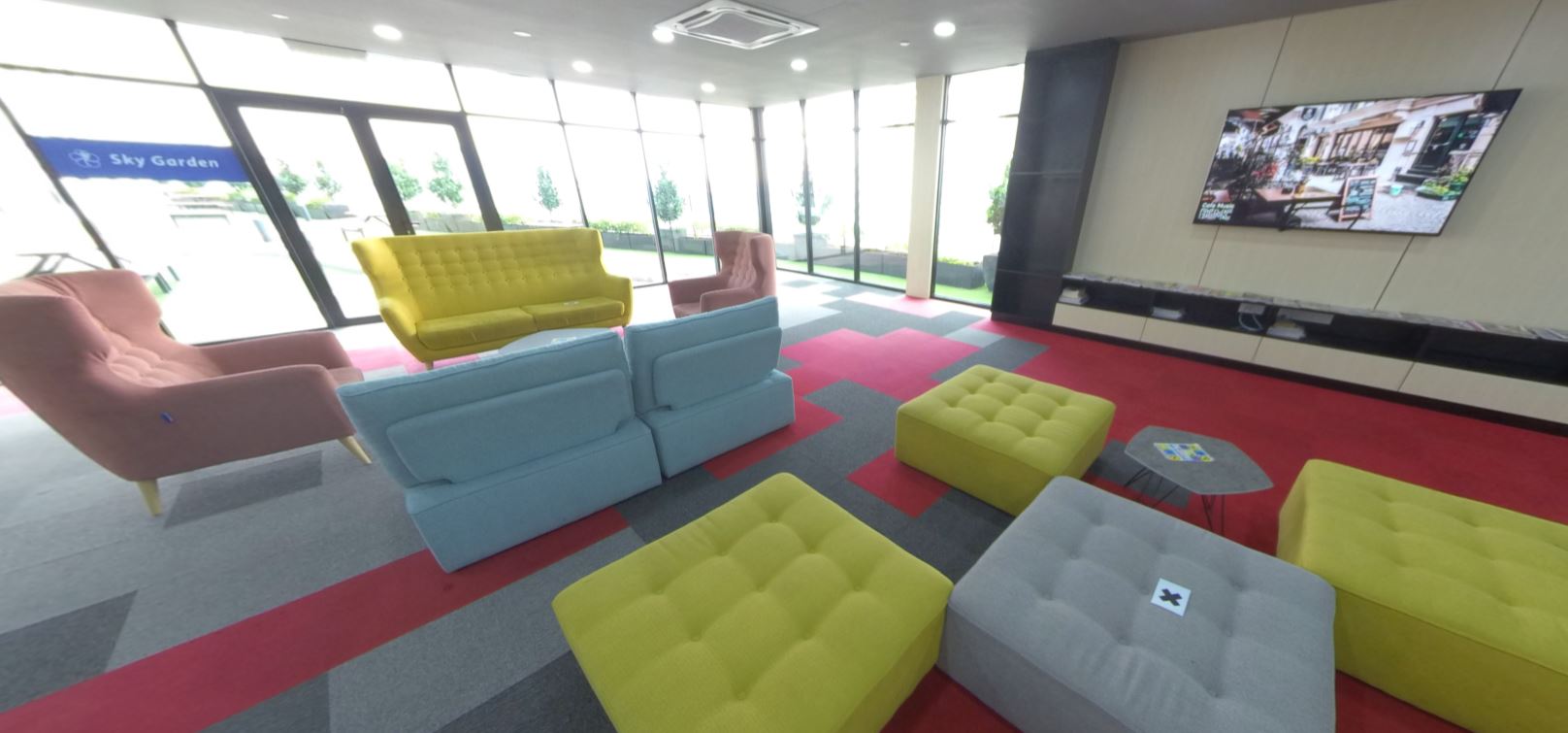 management & science university msu lobby
