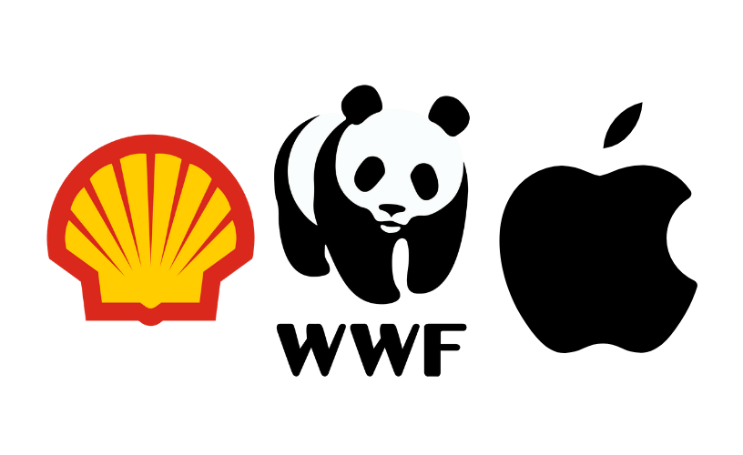 Organically Shaped Logos